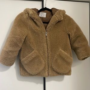 Zara Girls Teddy Jacket